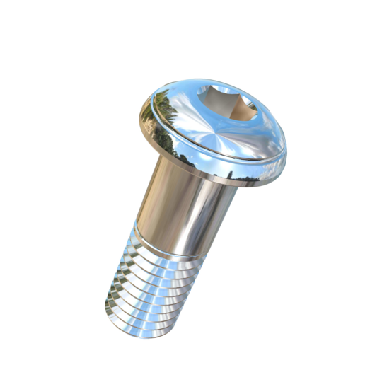 Titanium 1/2-13 X 1-1/2 UNC Button Head Socket Drive Allied Titanium Cap Screw with 3/4 inch of threads